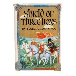 Vtg Shield of Three Lions by Pamela Kaufman First Edition Hardcover 1958 DJ